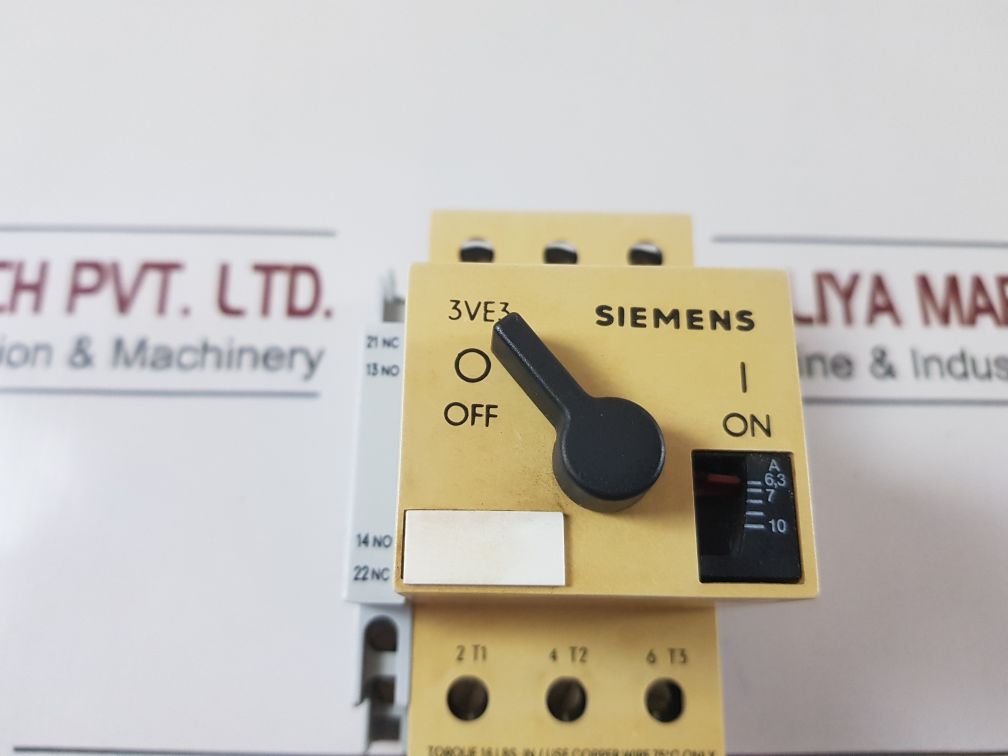 Siemens 3Ve3 000-2La00 Motor Starter Protector