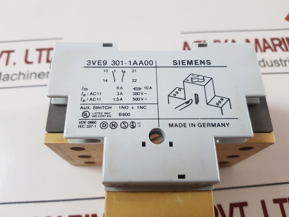 Siemens 3Ve3 000-2La00 Motor Starter Protector