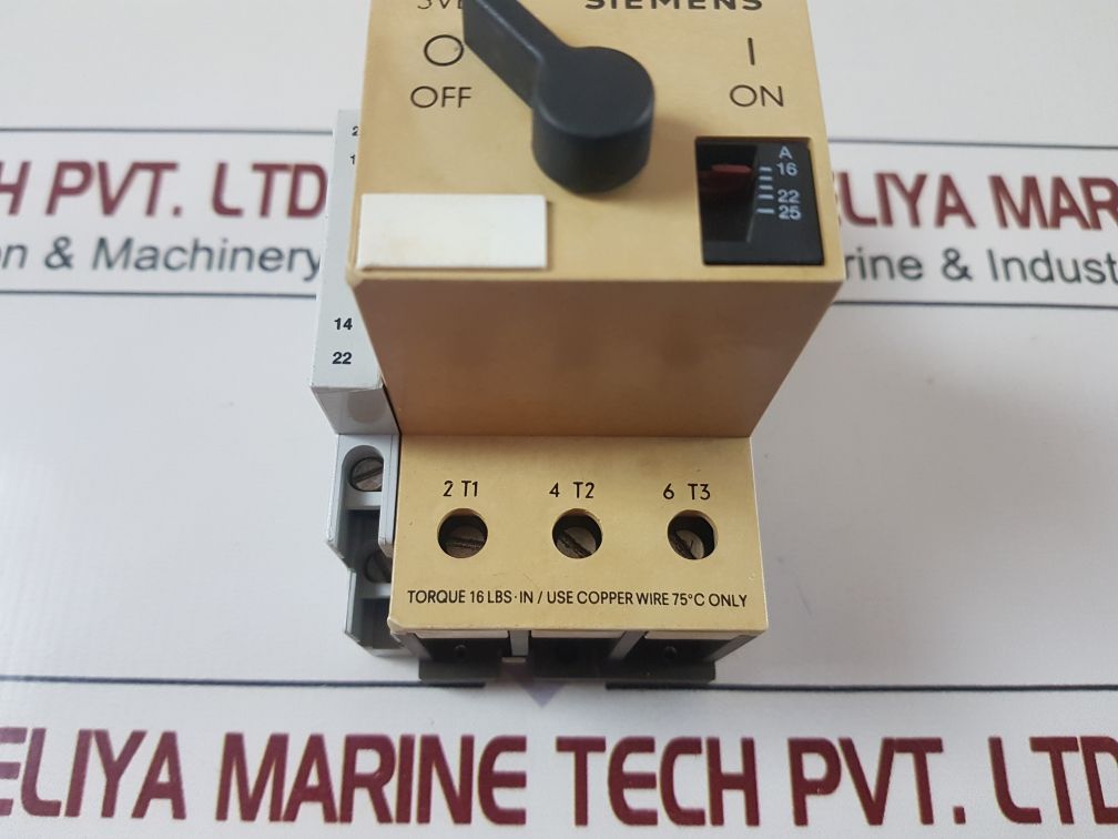 Siemens 3Ve3 000-2Na00 Motor Starter