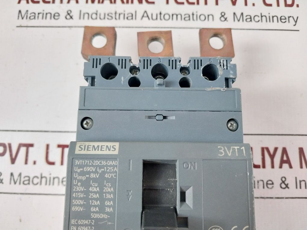 Siemens 3Vt1712-2Dc36-0Aa0 Circuit Breaker