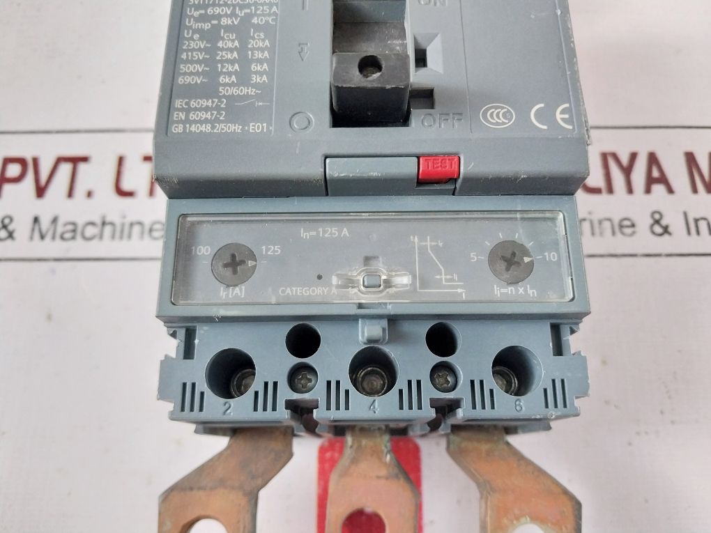 Siemens 3Vt1712-2Dc36-0Aa0 Circuit Breaker