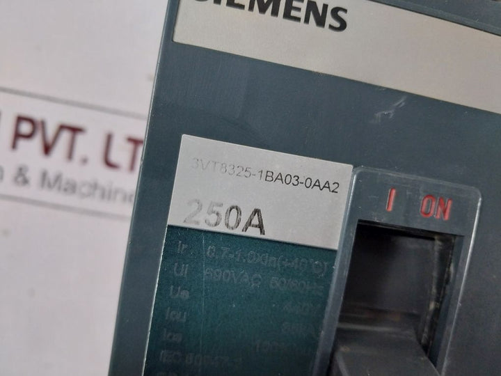 Siemens 3Vt8325-1Ba03-0Aa2 Circuit Breaker