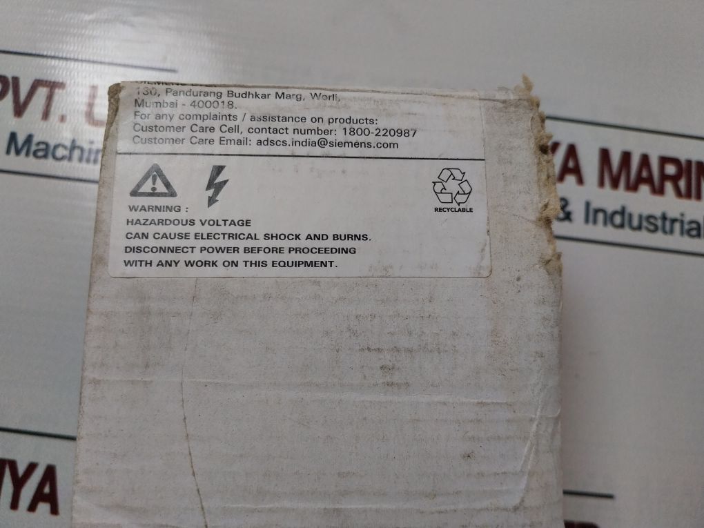 Siemens 3Vt9300-3Hg10 Door-coupling Rotary Operating Mechanism