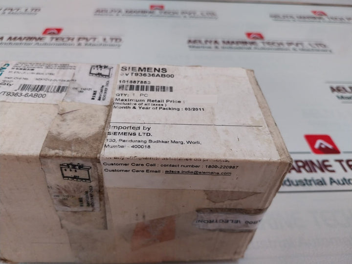 Siemens 3Vt9363-6Ab00 Overcurrent Release 3Vt3