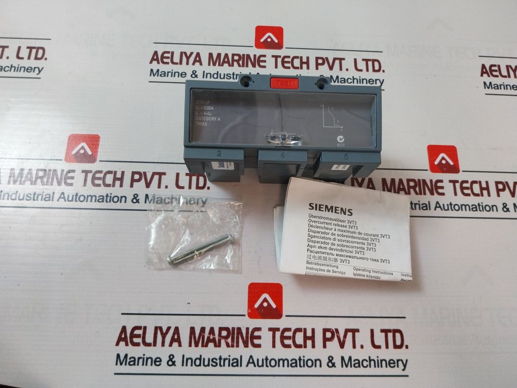 Siemens 3Vt9363-6Ab00 Overload Protection 630A