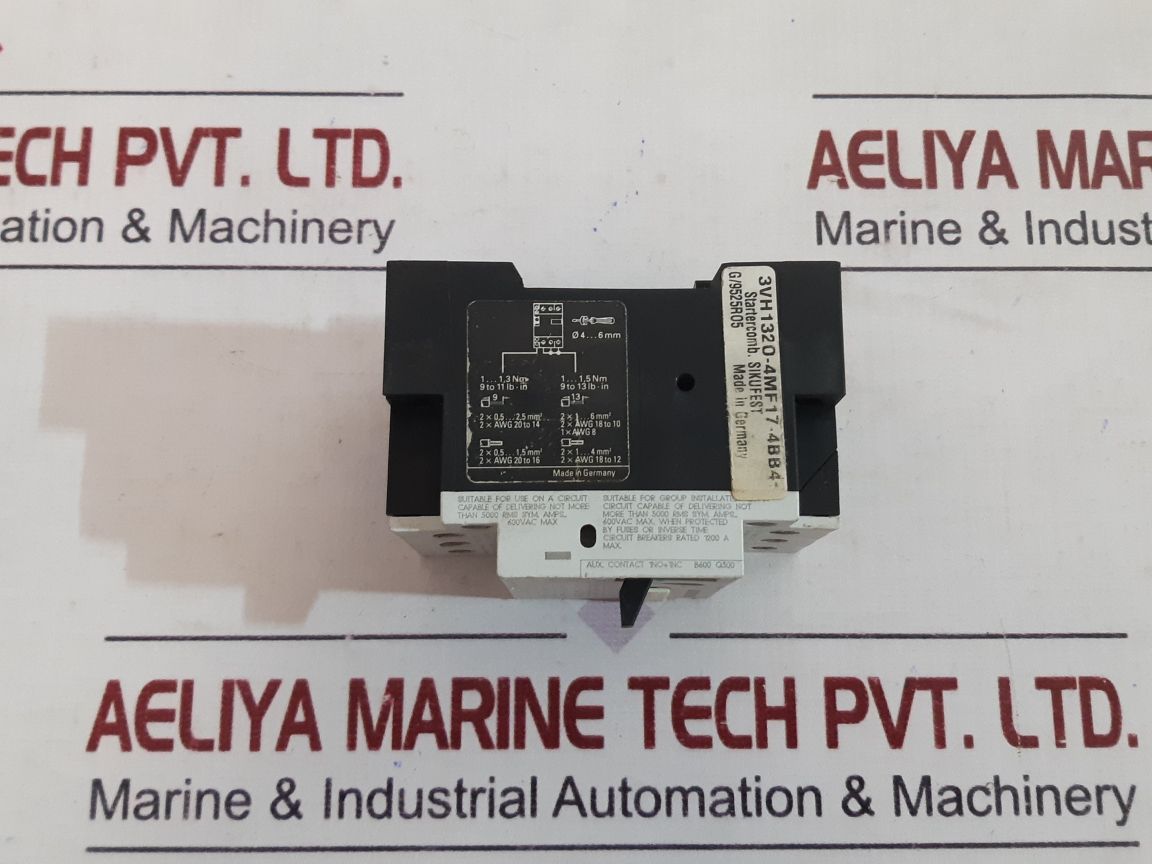Siemens 3Vu1300-1Mf00 Circuit Breaker 11E