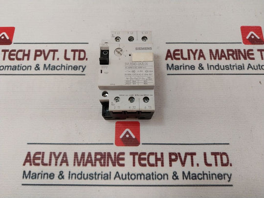 Siemens 3Vu1340-0Ml00 Motor Protection Circuit Breaker