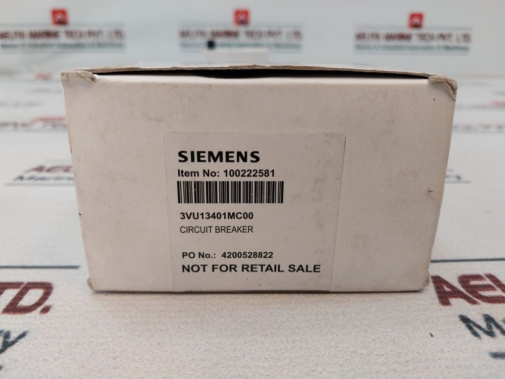 Siemens 3Vu1340-1Mc00 Circuit Breaker