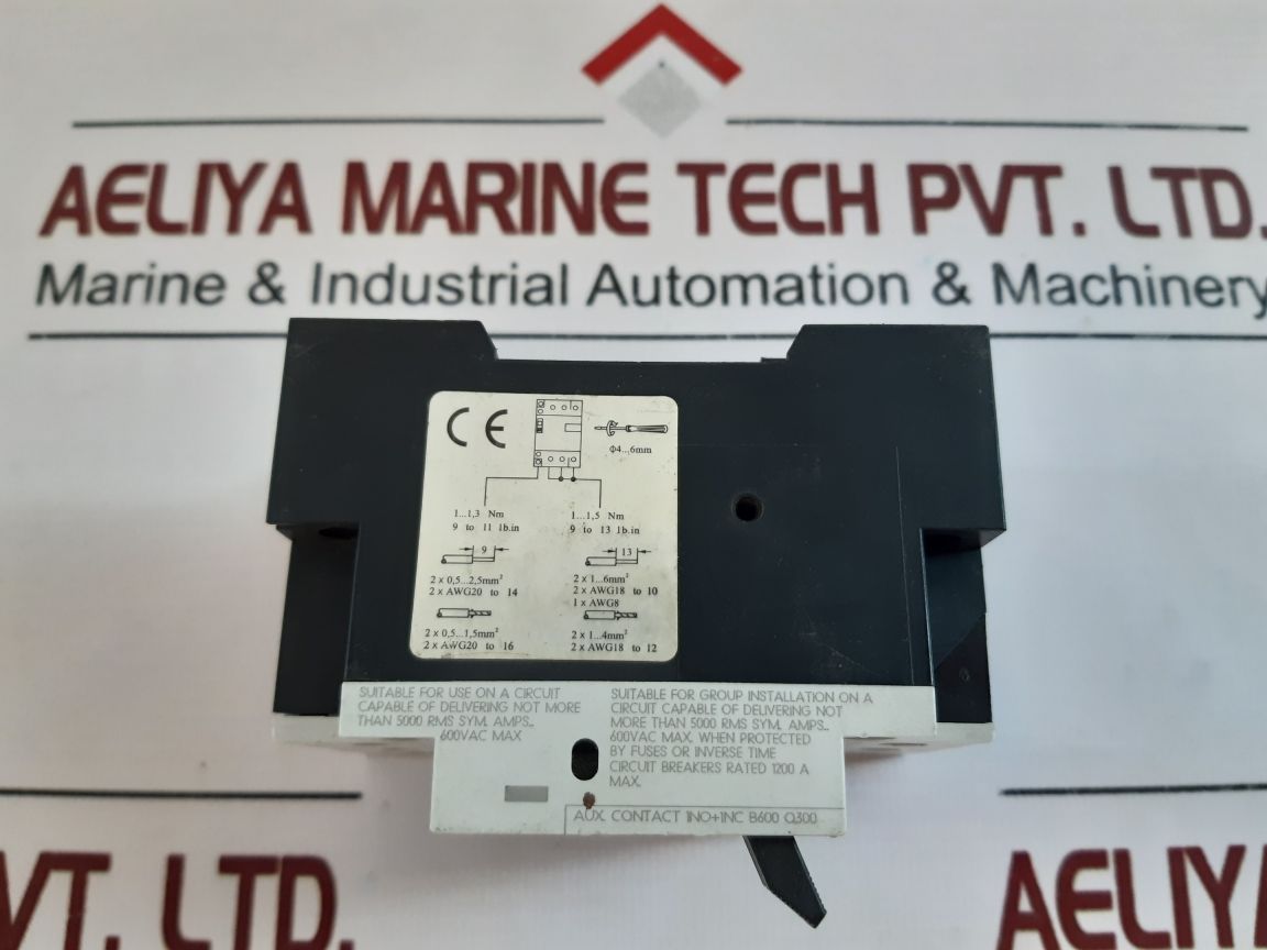 Siemens 3Vu1340-1Mg00 Motor Protection Circuit Breaker