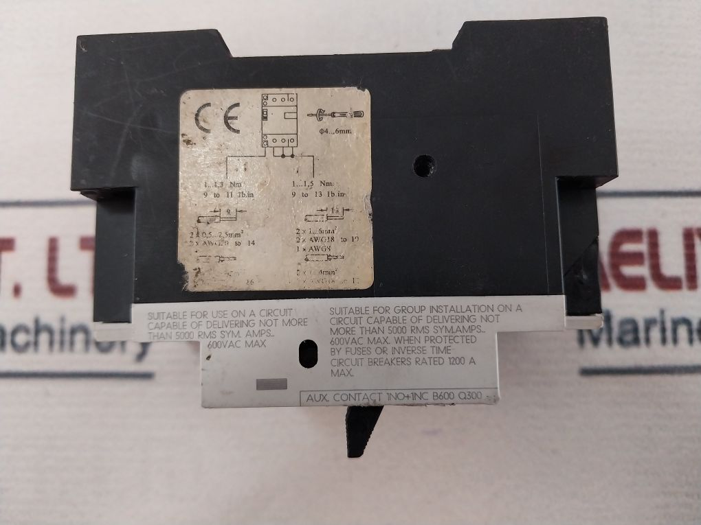 Siemens 3Vu1340-1Mg00 Motor Circuit Breaker Class 10A