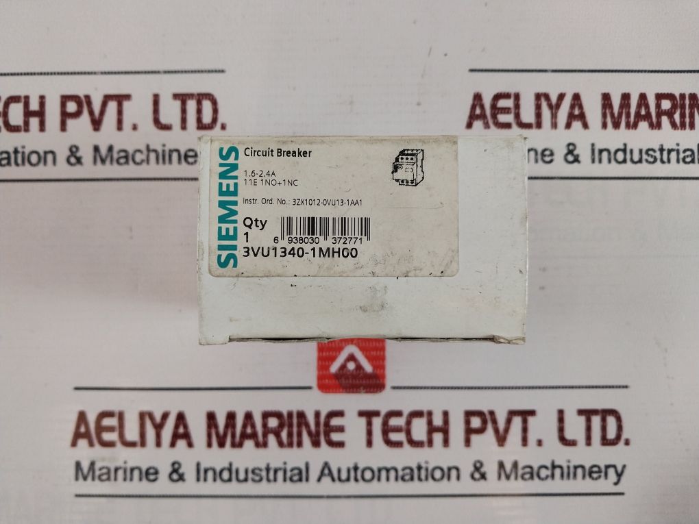 Siemens 3Vu1340-1Mh00 Circuit Breaker 600Vac Max
