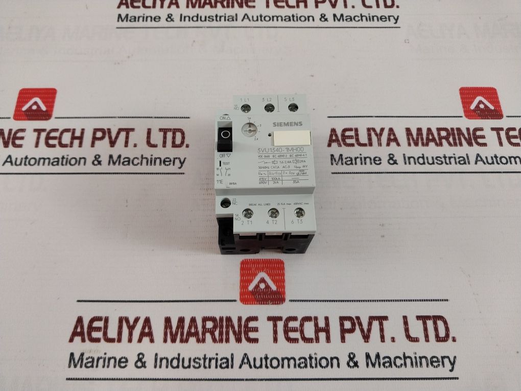 Siemens 3Vu1340-1Mh00 Circuit Breaker 600Vac Max
