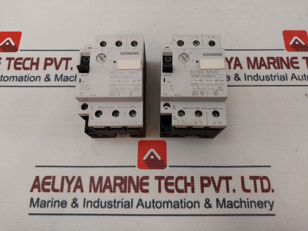 Siemens 3Vu1340-1Mm00 Motor Circuit Breaker 10-16A