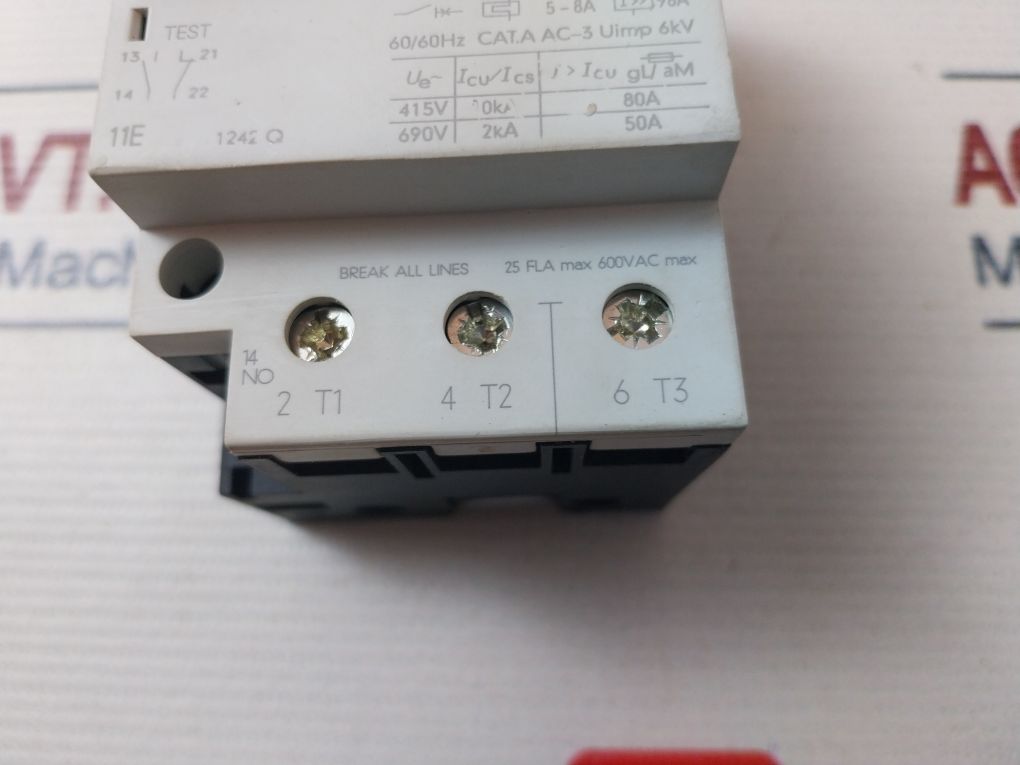 Siemens 3Vu1340-1Nk00 Circuit Breaker Class 10A