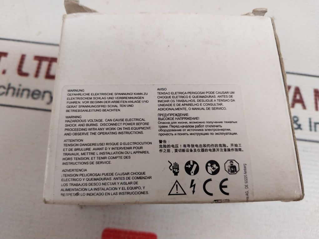 Siemens 3Vu1340-1Nl00 Circuit Breaker 600Vac Max