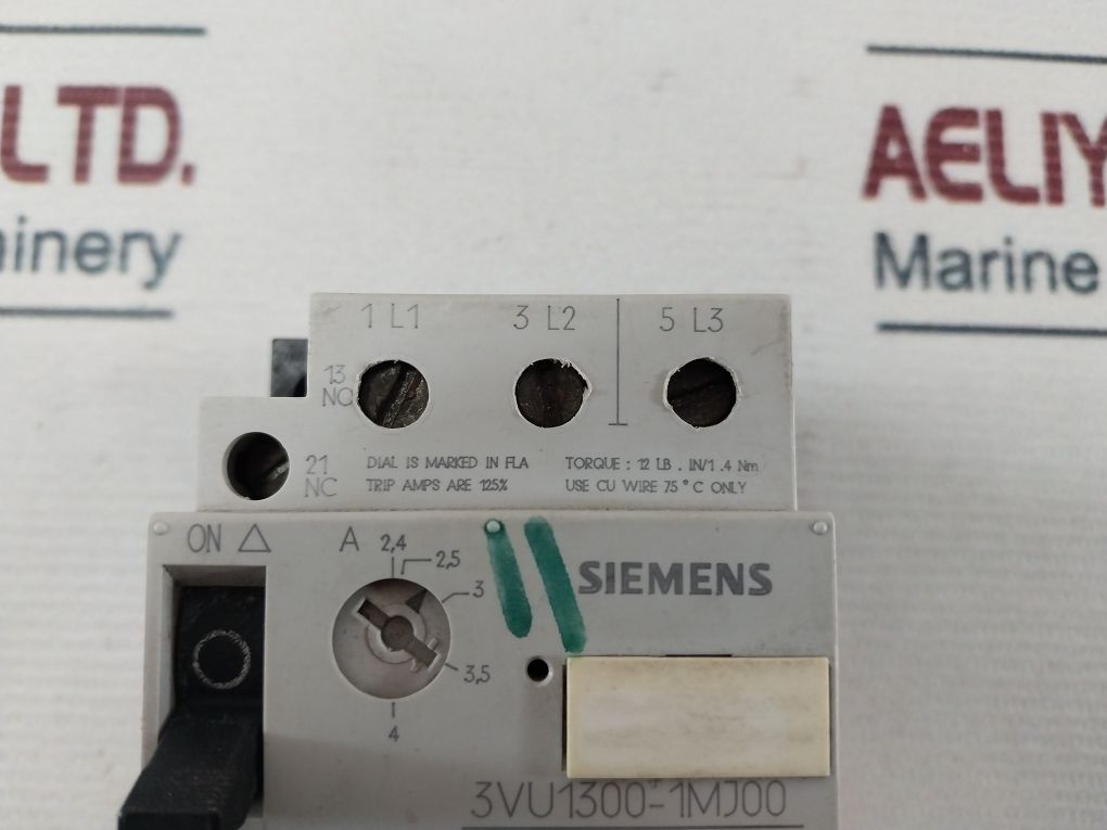 Siemens 3Vu1340-1Nl00 Circuit Breaker 