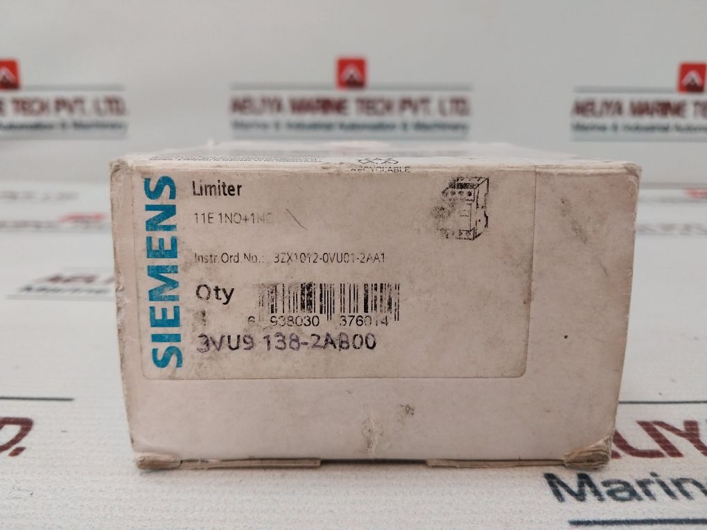 Siemens 3Vu9138-2Ab00 Current Limiter