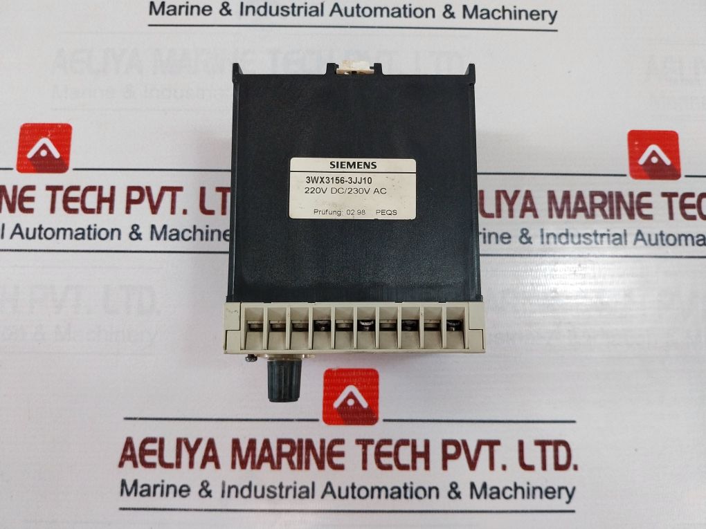 Siemens 3Wx3156-3Jj10 Capacitor Unit For Drop-off-delay Of Undervoltage Release