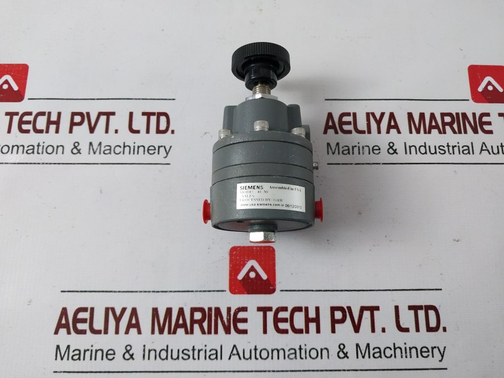 Siemens 41-30 Pneumatic Air Pressure Regulator 100 Psi
