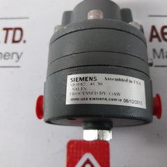 Siemens 41-30 Pneumatic Air Pressure Regulator 100 Psi