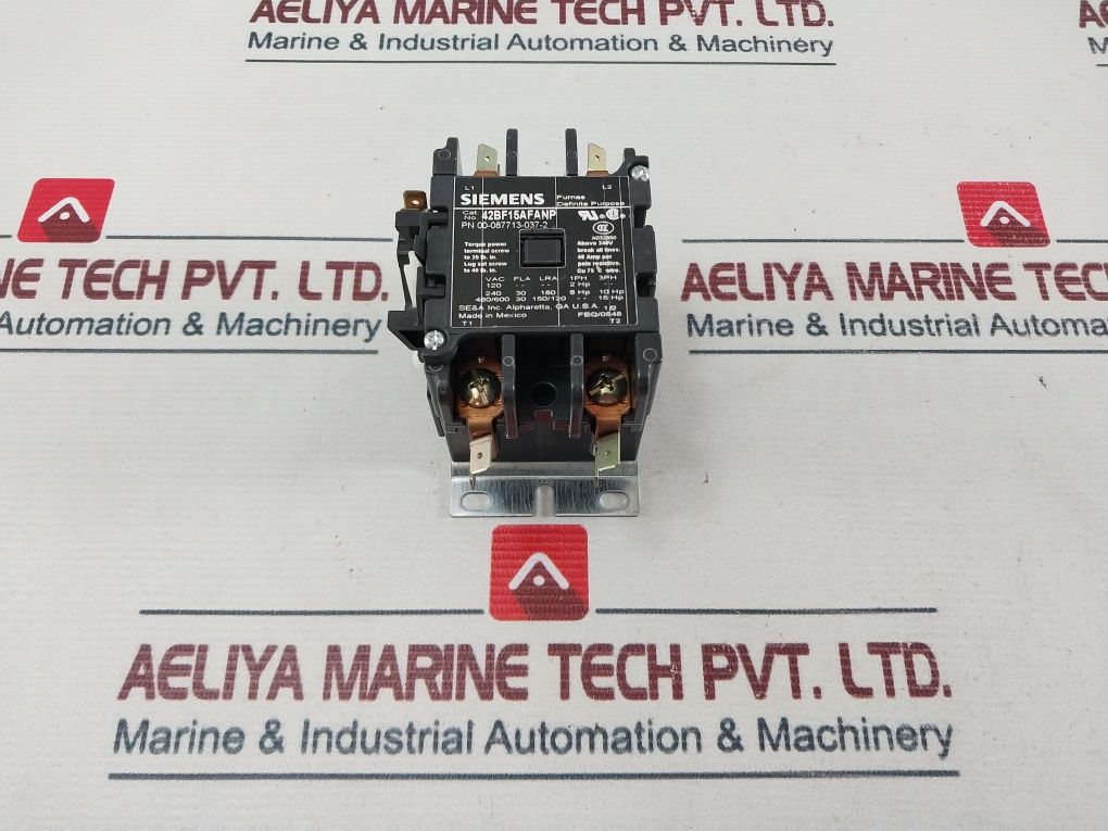 Siemens 42Bf15Afanp Contactor 00-087713-037-2