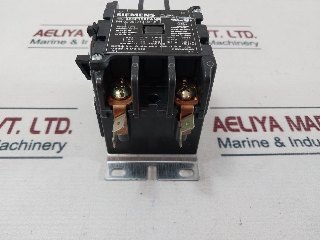 Siemens 42Bf15Afanp Contactor 00-087713-037-2