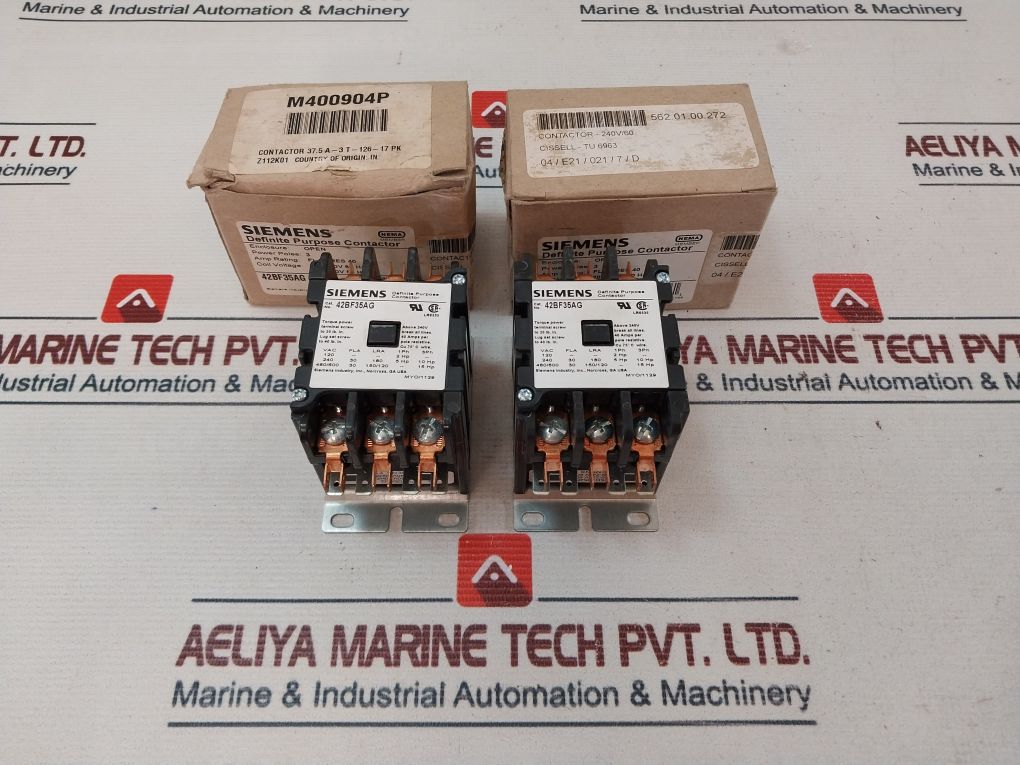 Siemens 42Bf35Ag Definite Purpose Contactor 