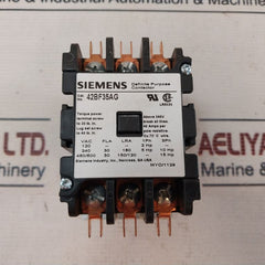 Siemens 42Bf35Ag Definite Purpose Contactor 