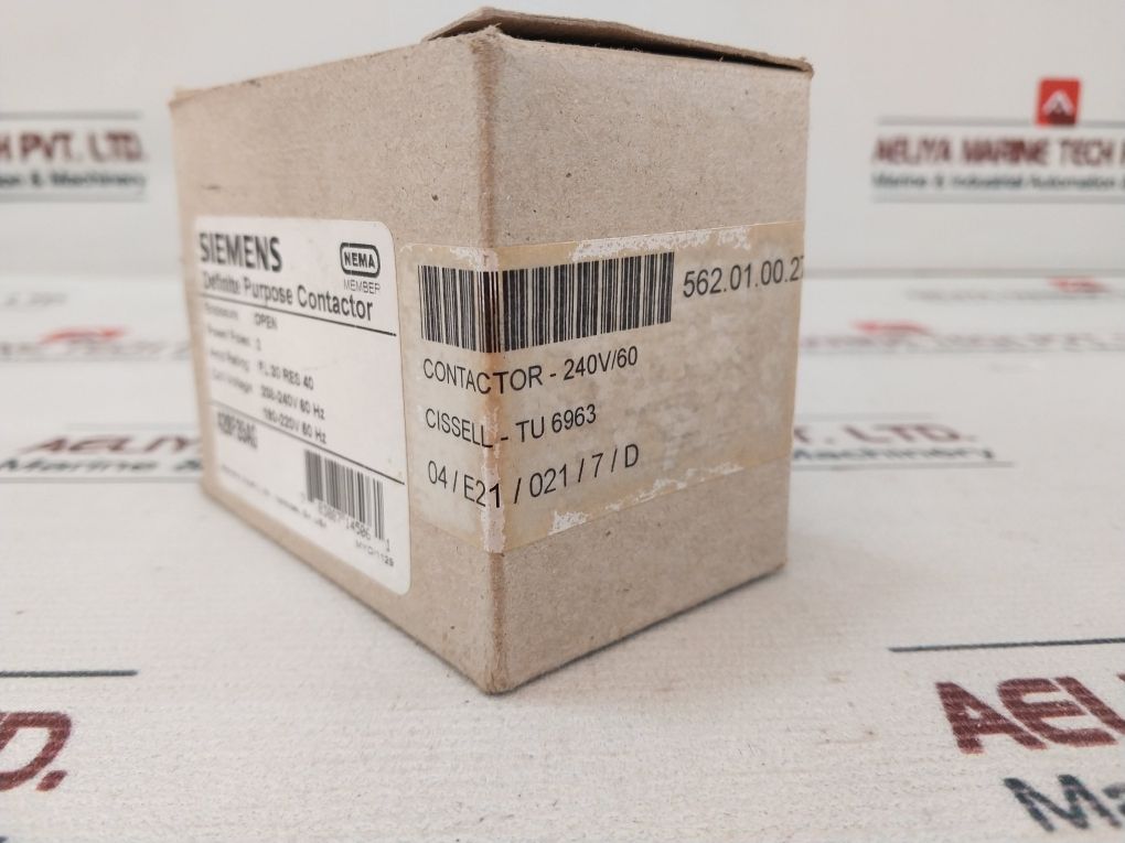 Siemens 42Bf35Ag Definite Purpose Contactor 