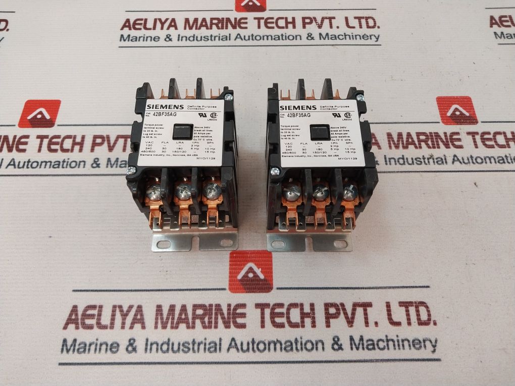 Siemens 42Bf35Ag Definite Purpose Contactor 