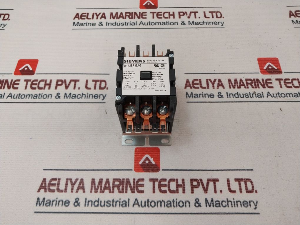Siemens 42Bf35Ag Definite Purpose Contactor 