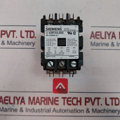 Siemens 42Bf35Ajbee Definite Purpose Contactor 42-22464-01
