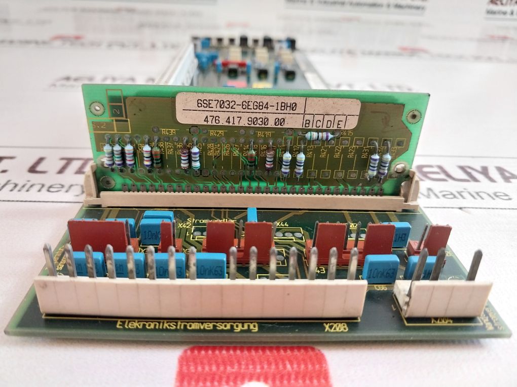 Siemens 6Se7038-6Gl84-1Bg0 Inverter Interface Board 476416.0000.00