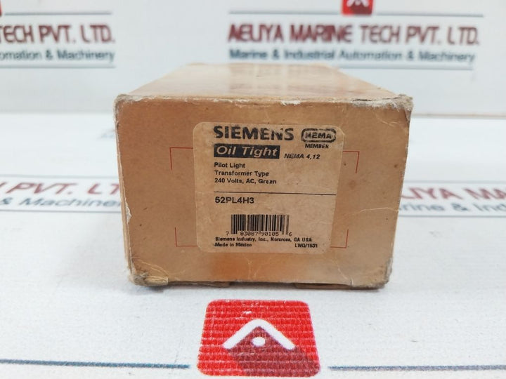 Siemens 52Aath Pilot Light Transformer 240 Volt