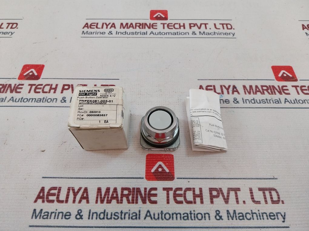 Siemens 52Pa8 Switch Push Button Operator