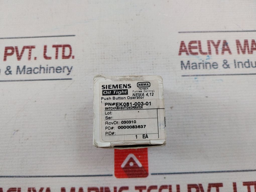 Siemens 52Pa8 Switch Push Button Operator