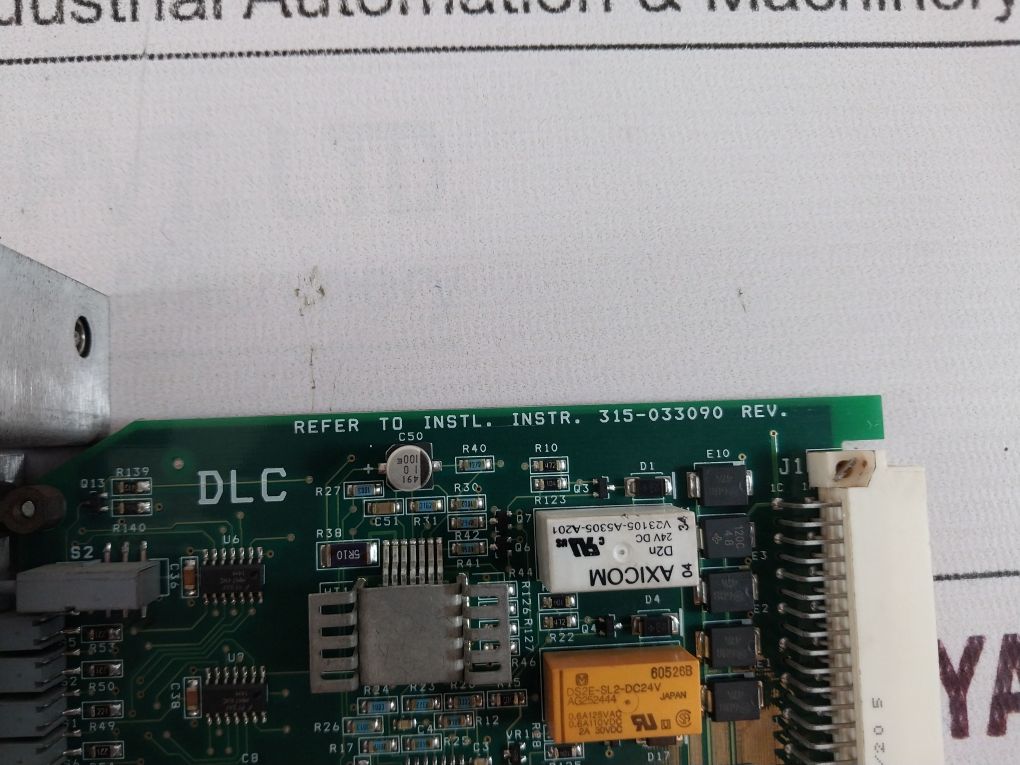 Siemens 580-033090-5 Dlc Fire Alarm Intelligent Device Loop Card