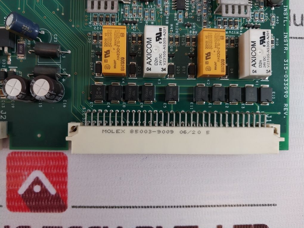 Siemens 580-033090-5 Dlc Fire Alarm Intelligent Device Loop Card ...