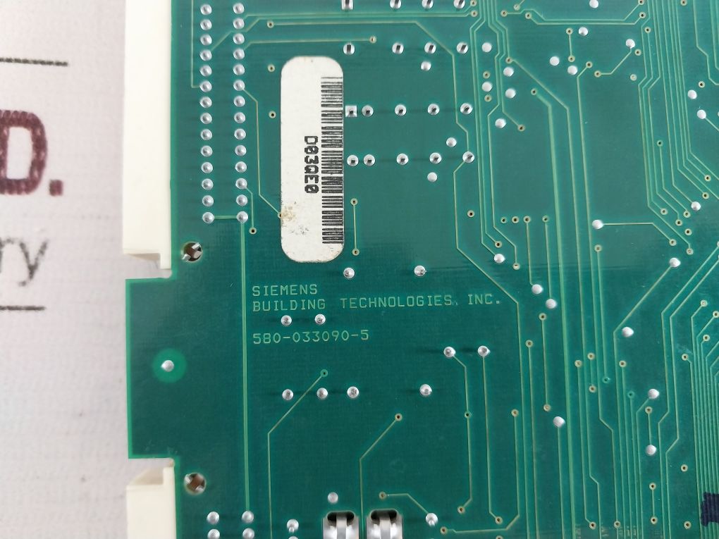 Siemens 580-033090-5 Dlc Fire Alarm Intelligent Device Loop Card