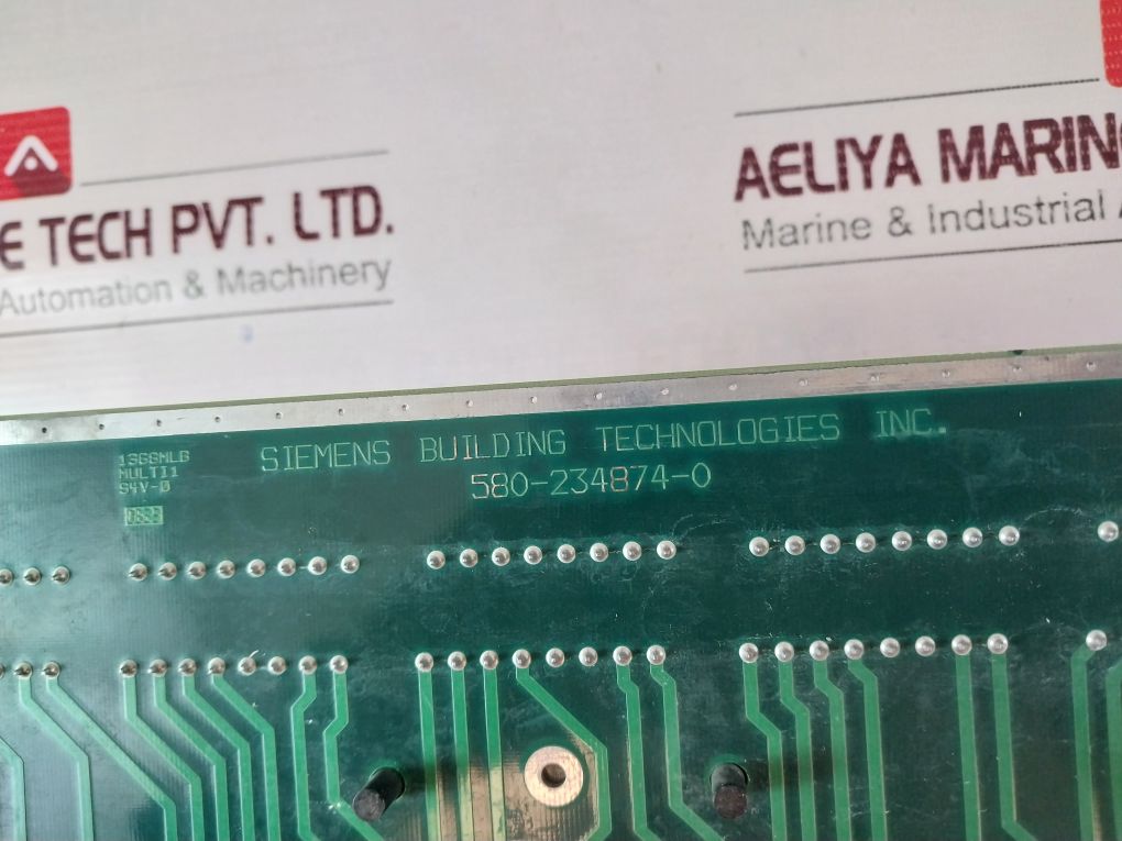 Siemens 580-234874-0 Cc-5 Cardcage Board