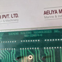 Siemens 580-234874-0 Cc-5 Cardcage Board