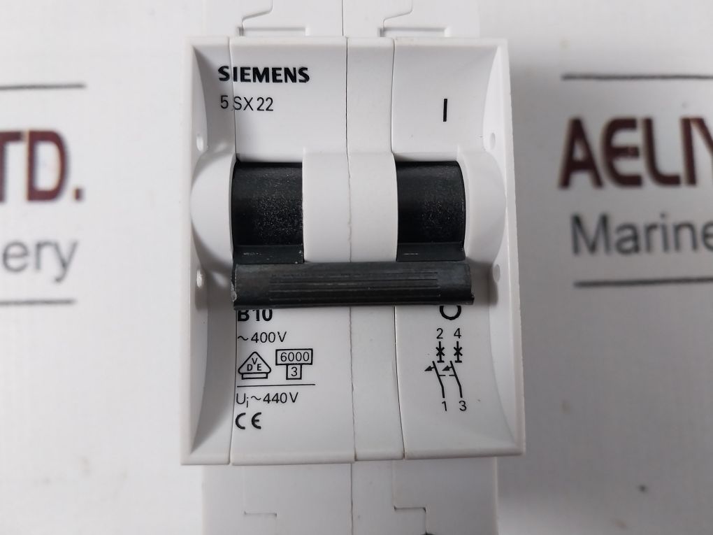 Siemens 5 Sx22 B10 Miniature Circuit Breaker