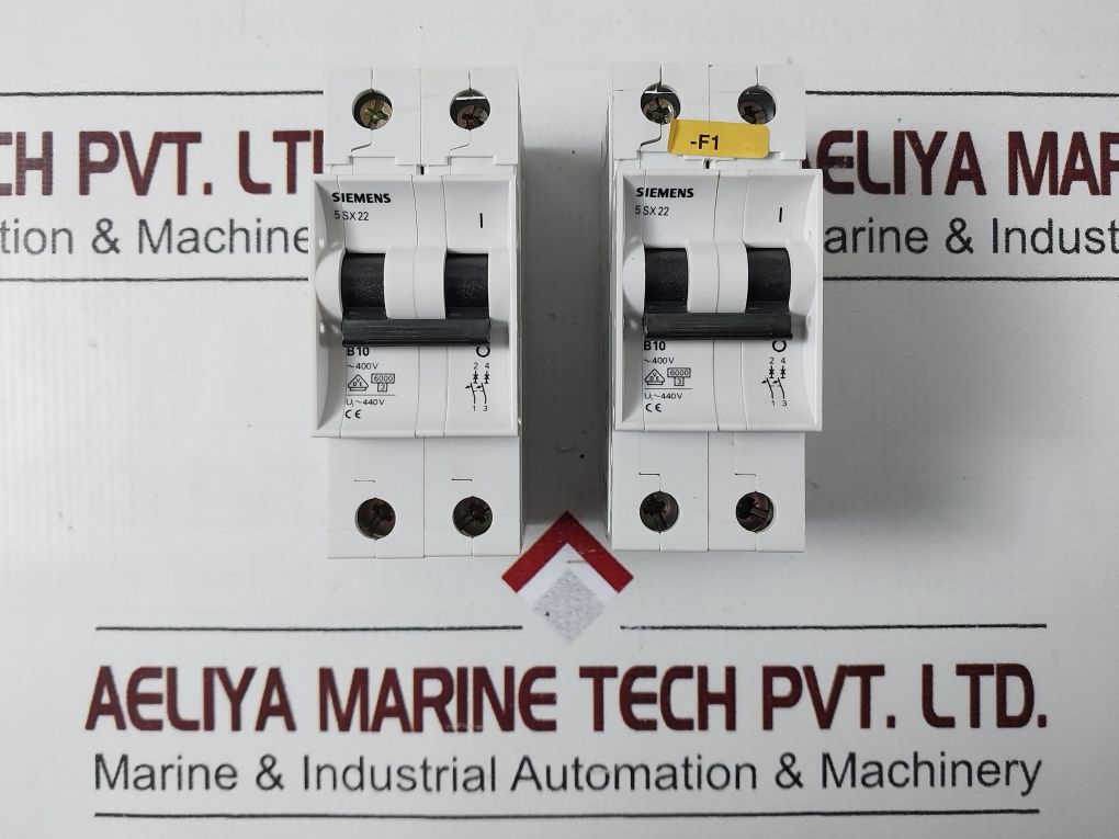 Siemens 5 Sx22 B10 Miniature Circuit Breaker