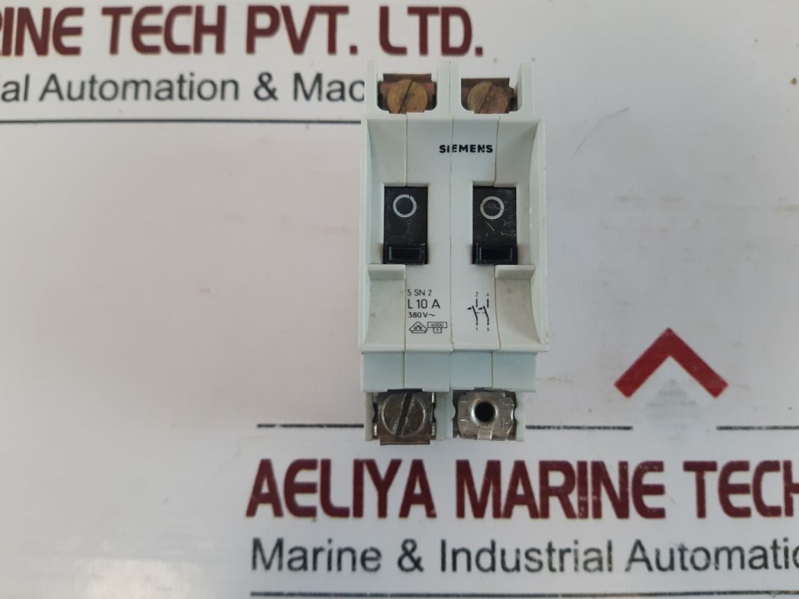 Siemens 5Sn2 L 10A Circuit Breaker