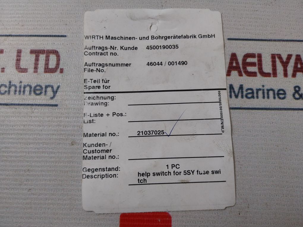 Siemens 5St3010 Auxiliary Circuit Switch