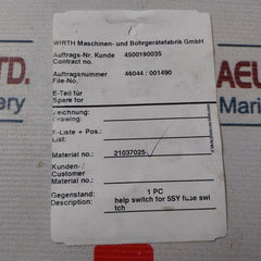 Siemens 5St3010 Auxiliary Circuit Switch