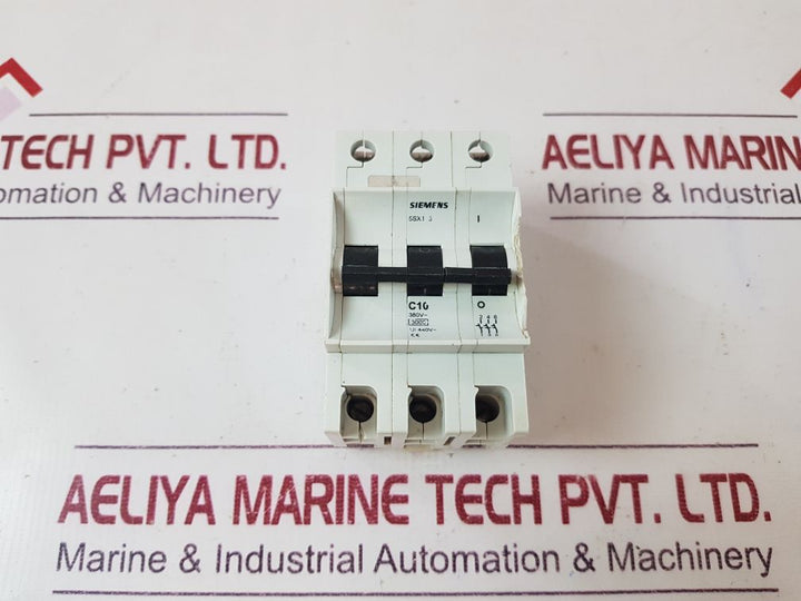 Siemens 5Sx1 3 C10 Circuit Breaker