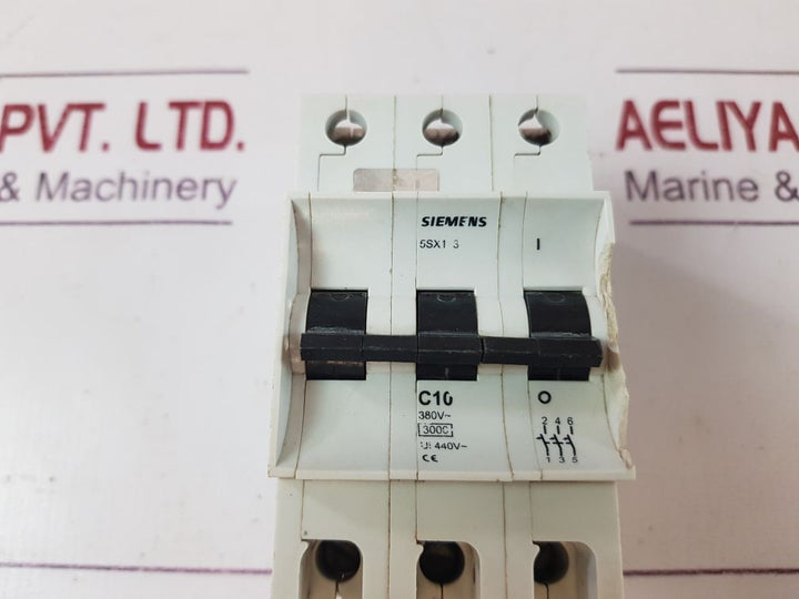 Siemens 5Sx1 3 C10 Circuit Breaker