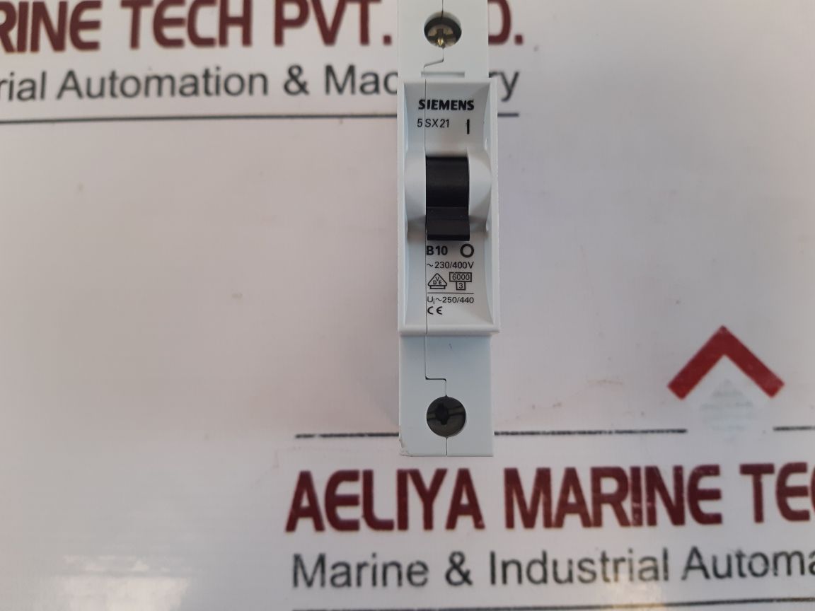 Siemens 5Sx21 B10 Circuit Breaker