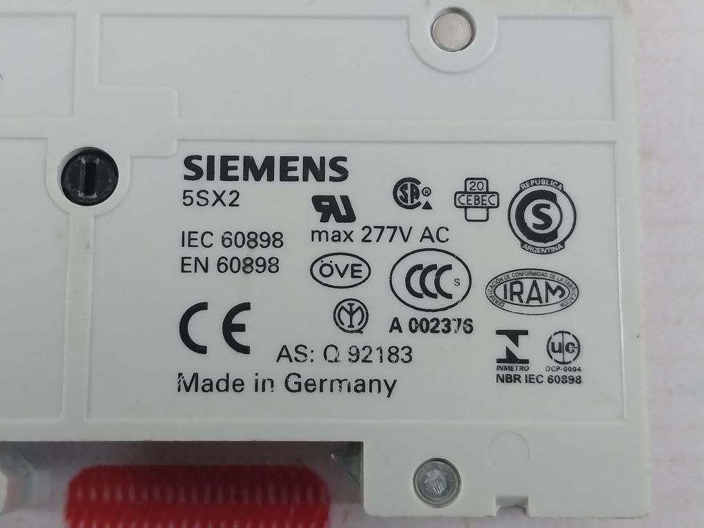 Siemens 5Sx21 Circuit Breaker ~230/400V